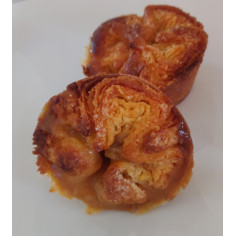 Kouignette fourrée à la framboise -