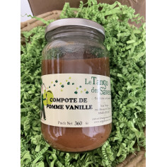 Compote pommes vanille