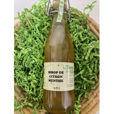Sirop citron menthe