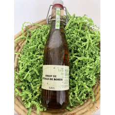 Sirop de pétales de roses