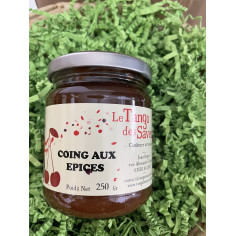 Confiture coing aux epices