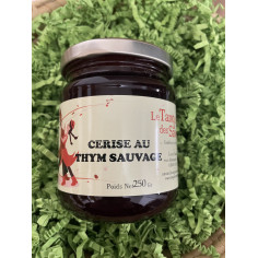 Confiture de cerise au thym