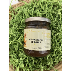 Confiture de châtaigne et poire