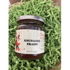 Confiture rhubarbe-fraise
