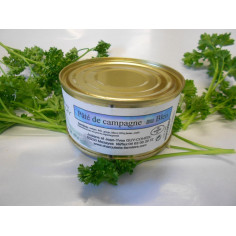 Pâté de campagne à la myrtille (conserve)