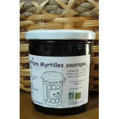 Confiture de myrtilles sauvages - 212 ml