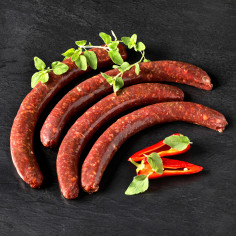 merguez" 100% viande de bison - "