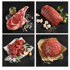 Caissette gourmet de bison - 5kg -