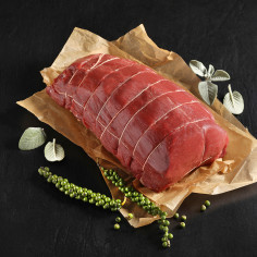 Filet de bison en rôti -