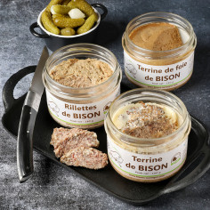 Pack noel trio de bison -
