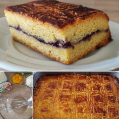 Gâteau breton myrtille bio la part -