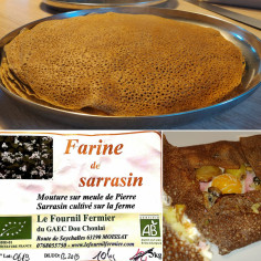 4 galettes de sarrasin sans gluten bio -